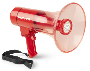 Vonyx MEG050 Megafon 50W s LED světlem