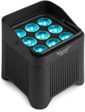 BeamZ Professional BBP48 Bateriový světelný par 9x 12 W IP65