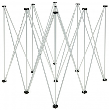 Power Dynamics Riser Deck750 Aluminium 100x100cm Legs 100cm