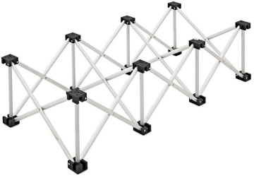 Power Dynamics Riser D750 Step Riser Aluminium 20cm