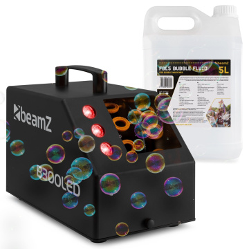BeamZ B300LED Set výrobníku bublin s náplní 5L