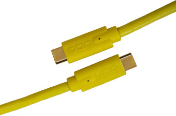 UDG Ultimate Audio Cable USB 3.2 C-C Yellow Straight 1,5m