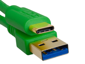 UDG Ultimate Audio Cable USB 3.0 C-A Green Straight 1,5m