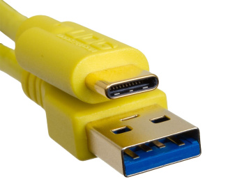 UDG Ultimate Audio Cable USB 3.0 C-A Yellow Straight 1,5m