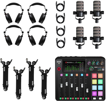 Rode Four-person podcasting bundle