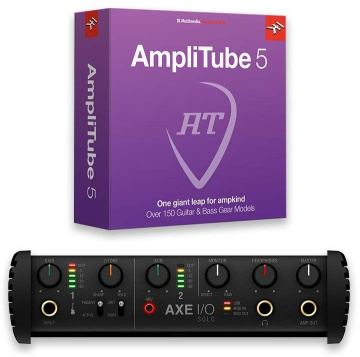 IK Multimedia AXE I/O Solo + AmpliTube 5 + TONEX Bundle
