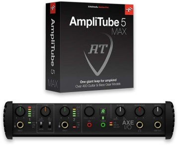 IK Multimedia AXE I/O + AmpliTube 5 MAX + TONEX MAX Bundle