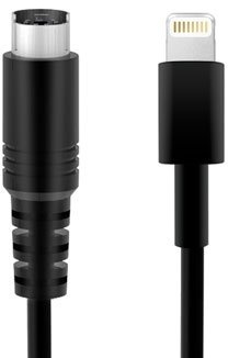 IK Multimedia Lightning to Mini-DIN cable