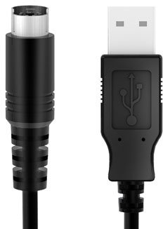 IK Multimedia USB to Mini-DIN Cable