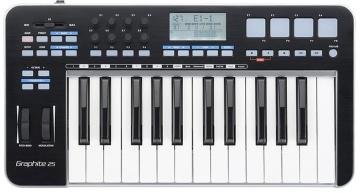 Samson Graphite 25 - USB MIDI kontroler