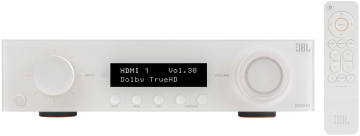 JBL Hi-Fi MA510 - AV zesilovač 5.2, 75 W, 8K, BT - Bílá barva
