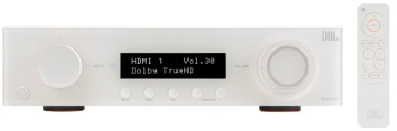 JBL Hi-Fi MA310 - AV zesilovač 5.2, 60 W, 4K, Bluetooth - Bílá barva