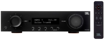 JBL Hi-Fi MA510 - AV zesilovač 5.2, 75 W, 8K, BT - Černá barva