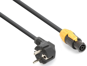 Power Dynamics CX14-1B Powerconnector Tr IP65 - kabel Schuko 1,5 m BULK