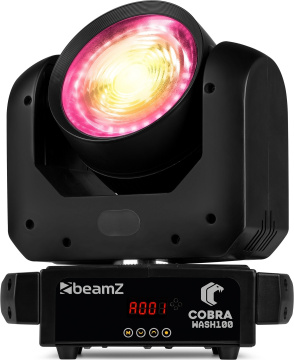 BeamZ Cobra Wash100 CW/WW s LED ringem
