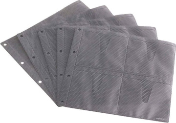 Zomo CD Sleeves Premium 10 x 8 CDs - šedé