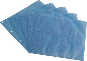 Zomo CD Sleeves Premium 10 x 8 CDs - bledě modré