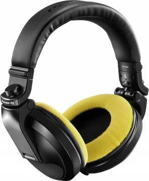 Zomo Earpad Set VELOUR for Pioneer HDJ-X - yellow