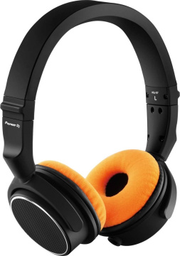 Zomo Earpad Set VELOUR for Pioneer HDJ-S7 - tangerine