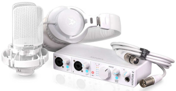 Arturia MiniFuse Recording Pack White