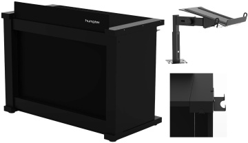 Humpter B3 + Laptop Stand + Microphone Holder Black