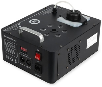 LIGHT4ME VESU 1200 vertical fog smoke machine LED + remote control