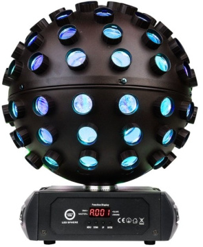 LIGHT4ME LED SPHERE 5x18W RGBWA-UV