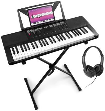 Max Rhapsody54 Set keyboardu se stojanem a sluchátky