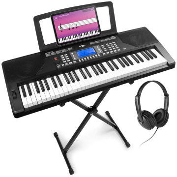 Max Rhapsody61P Set keyboardu se stojanem a sluchátky