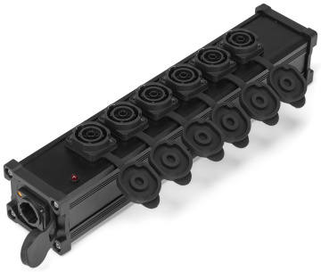 Power Dynamics PSB35 Power splitter P-Con TR IN - 7x P-Con TR OUT