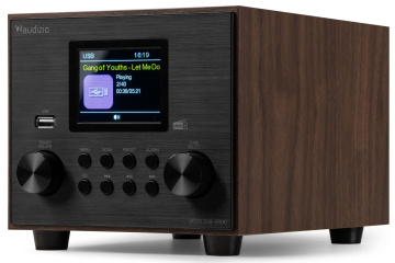 Audizio Vieste DAB+ Radio with subwoofer wood