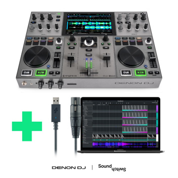 Denon DJ Prime GO+ + Soundswitch DMX MICRO interface ZDARMA
