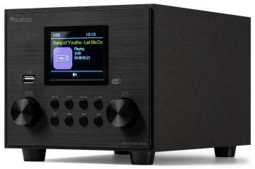 Audizio Vieste DAB+ Radio with subwoofer black