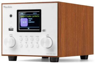 Audizio Vieste DAB+ Radio with subwoofer white