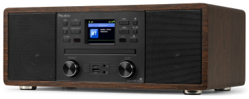 Audizio Avola Digital music system CD/BT/DAB+/Internet wood