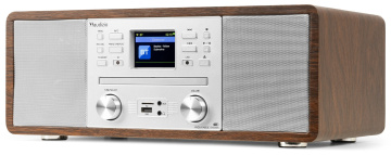 Audizio Avola Digital music system CD/BT/DAB+/Internet silver