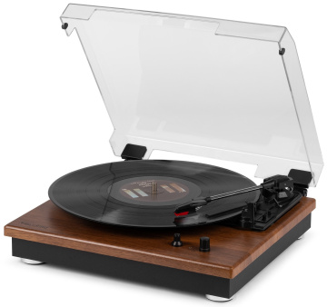Audizio RP112L Record player BT in/out light wood
