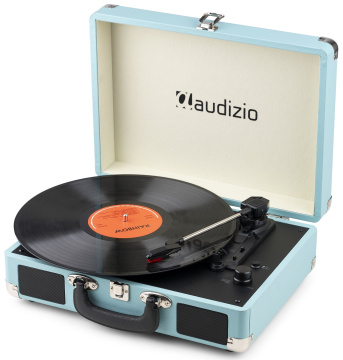 Audizio RP116BL Record player briefcase with BT In/Out