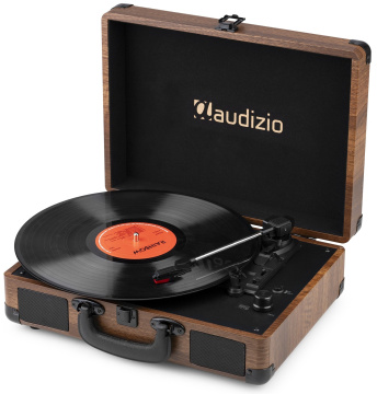 Audizio RP116W Record player briefcase with BT In/Out