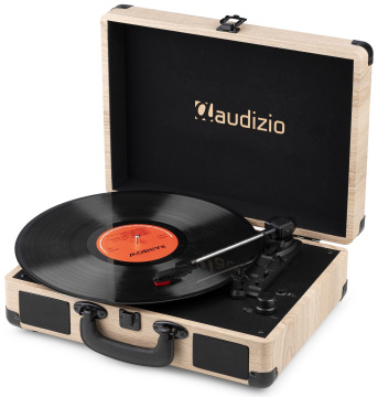 Audizio RP116LW Record player briefcase with BT In/Out