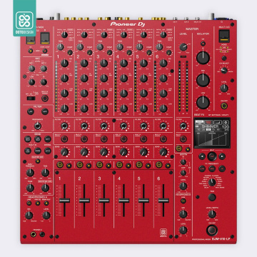 Doto Design Skin DJM-V10-LF FULL COLORS Aurora Red