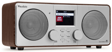 Audizio Foza Wi-Fi internet radio s DAB+, silver
