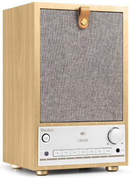 Audizio Canzo Internet radio s DAB+/FM, light wood