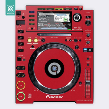 Doto Design Skin CDJ-2000 FULL COLORS Aurora Red