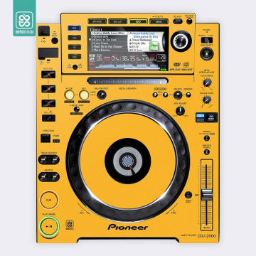 Doto Design Skin CDJ-2000 FULL COLORS Dark Yellow