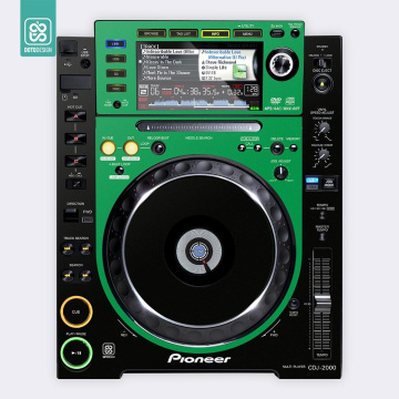 Doto Design Skin CDJ-2000 COLORS DVS Green