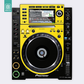 Doto Design Skin CDJ-2000 COLORS DVS Yellow