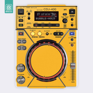 Doto Design Skin CDJ-400 FULL COLORS Dark Yellow