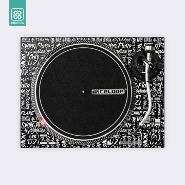Doto Design Skin RP-7000 MK2 SCRATCH STYLE Black