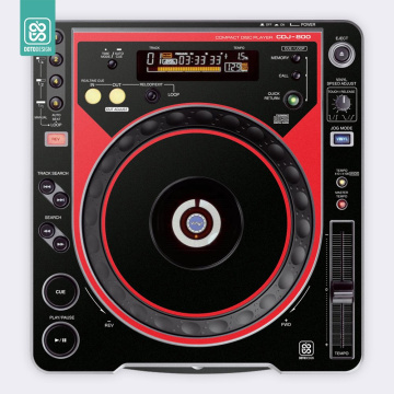 Doto Design Skin CDJ-800 COLORS DVS Red